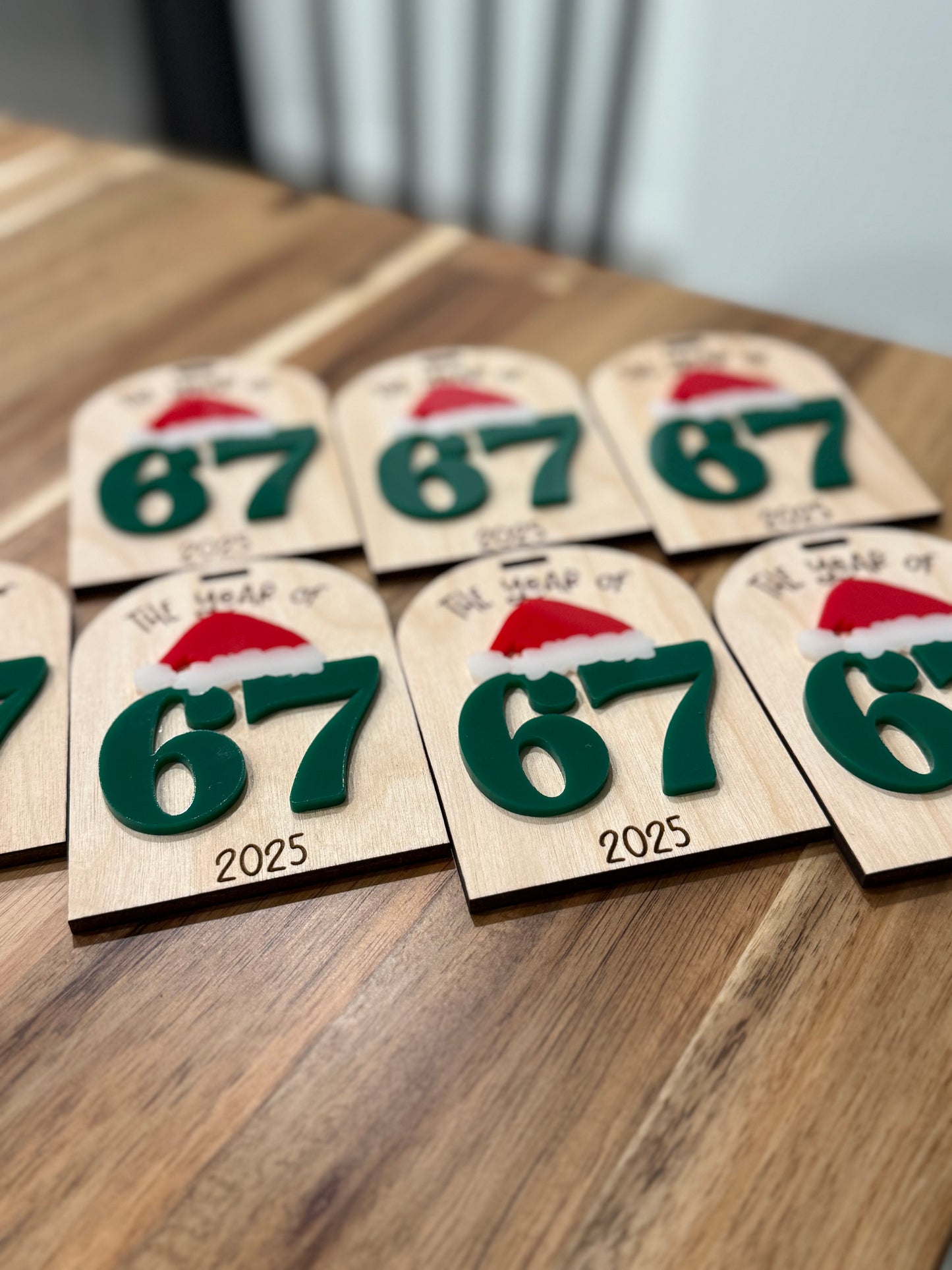 The Year of 67 Christmas Ornament
